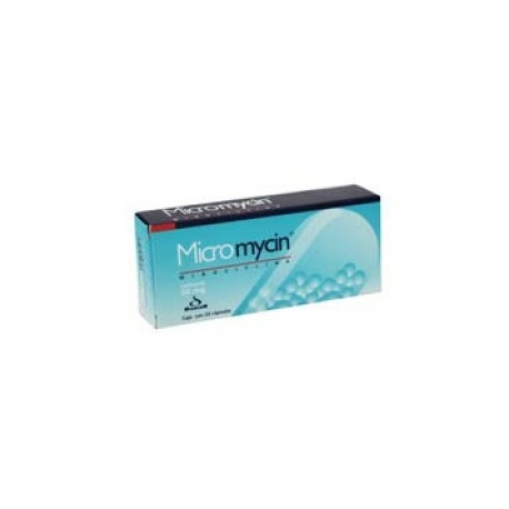 Micromycin 20 Cápsulas 50mg - Envío Gratuito