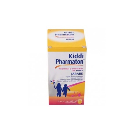 Pharmaton kiddi Multivitamínico para Niños Jarabe 100 ml, Sabor