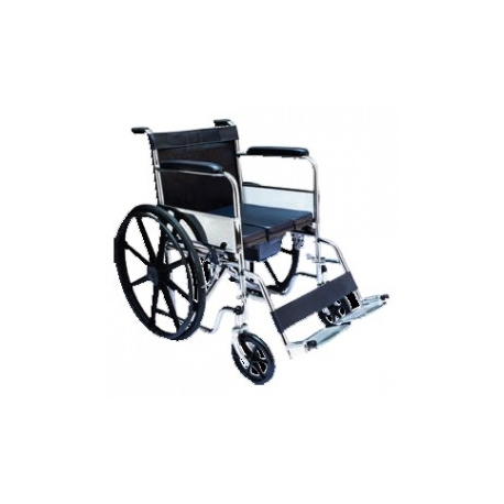 Silla de ruedas 608 con cómodo de 18” - Envío Gratuito