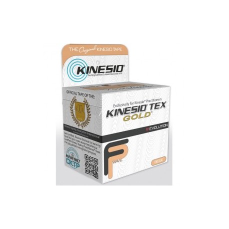 Cinta para correccion muscular kinesio gold 7.62 cm x 5 metros beige nano-touch - Envío Gratuito