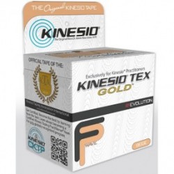 Cinta para correccion muscular kinesio gold 5.08 cm x 5 metros beige nano-touch - Envío Gratuito