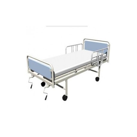 Cama para hospital de 4 secciones esmaltada de múltiples posiciones - Envío Gratuito