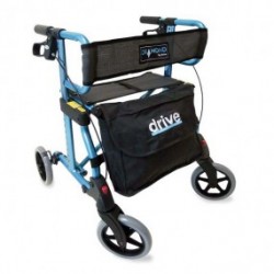 Andadera Rollator Diamond azul con bolsa 740B - Envío Gratuito