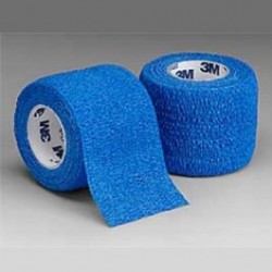 Venda coban azul auto-adherente 5cm x 4.5m (5 piezas) - Envío Gratuito