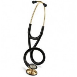 Estetoscopio Littmann Cardiology III negro con terminado latón - Envío Gratuito