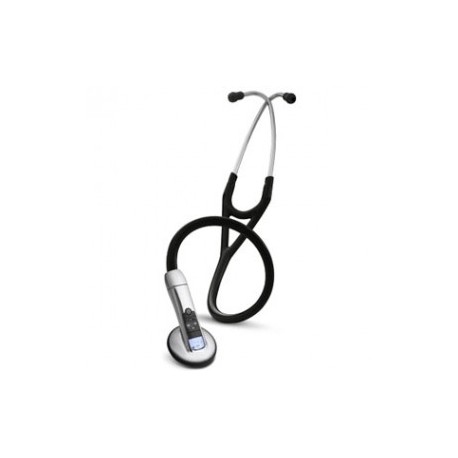 Estetoscopio littman electronico bluetooth y reducción de ruido color negro - Envío Gratuito