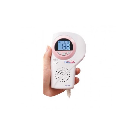 Doppler fetal portatil pantalla LCD blanca 3.0 mhz - Envío Gratuito