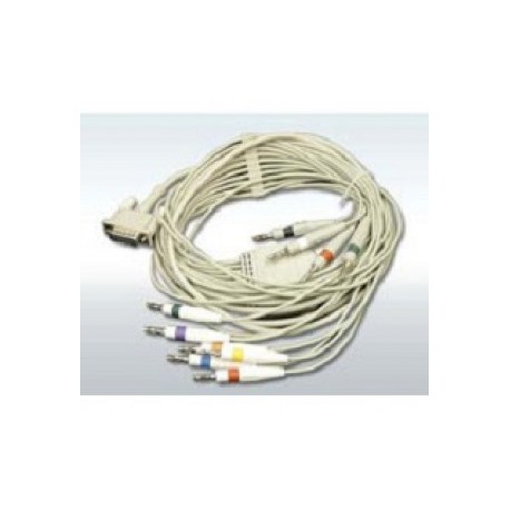 Cable para ECG de 10 puntas para 12 derivaciones para Cardiocare 2000 y Cardiotouch 3000 - Envío Gratuito