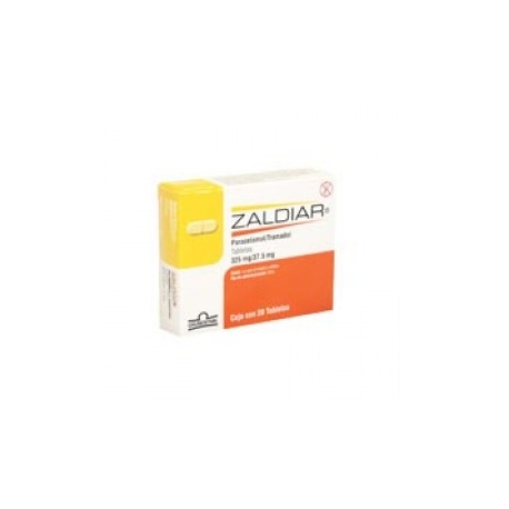 Zaldiar 20 Tabletas 37.5mg (325mg 2 Cajas) - Envío Gratuito