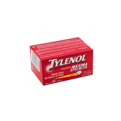 TYLENOL T 50 500MG AD - Envío Gratuito