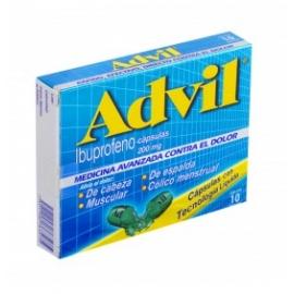 ADVIL FASTGEL C 10 200MG - Envío Gratuito