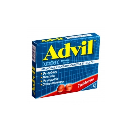 ADVIL GRAG 12 200MG - Envío Gratuito