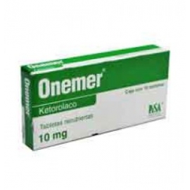 Onemer 10 Tabletas Recubiertas 10mg - Envío Gratuito