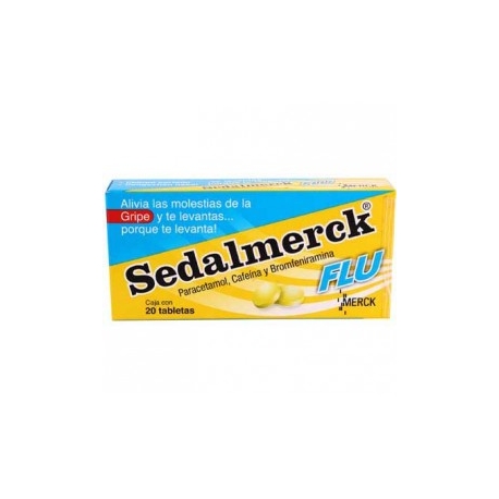 Sedalmerck Flu 20 Tabletas - Envío Gratuito