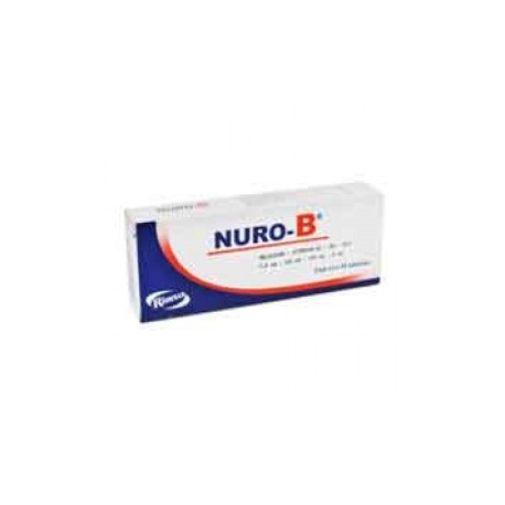 Nuro B 20 Tabletas 7.5mgNuro B 20 Tabletas 7.5mg - Envío Gratuito