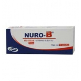 Nuro B 10 Tabletas 15mg - Envío Gratuito