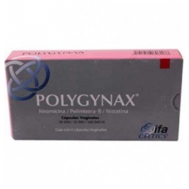 Polygynax 6 Cápsulas Vaginales - Envío Gratuito