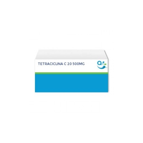 TETRACICLINA C 20 500MG ANT - Envío Gratuito