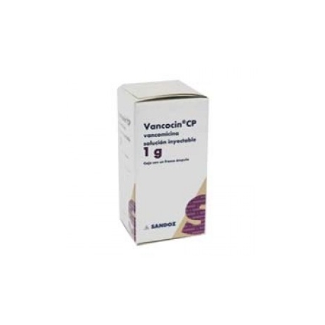 Vancocin Solución Inyectable 1g - Envío Gratuito