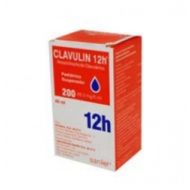 Clavulin 12h Suspensión 200-28.5mg - Envío Gratuito