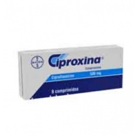 Ciproxina 8 Tabletas 500mg - Envío Gratuito