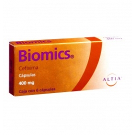 Biomics 6 Cápsulas 400mg - Envío Gratuito