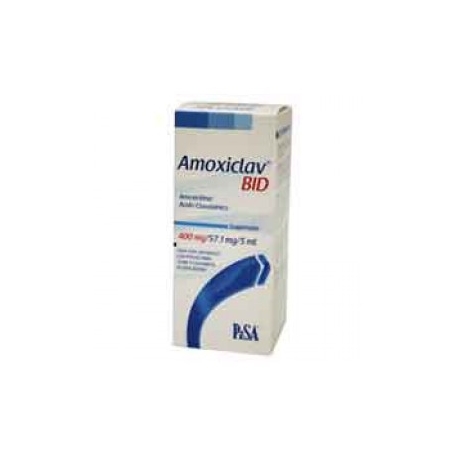 Amoxiclav Bid Suspensión 70ml (400mg) - Envío Gratuito