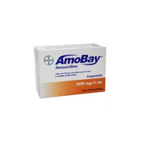 Amobay Suspensión 75ml (500mg) - Envío Gratuito