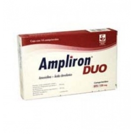 Ampliron Duo 14 Comprimidos 875(125mg) - Envío Gratuito