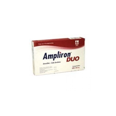 Ampliron Duo 14 Comprimidos 875(125mg) - Envío Gratuito