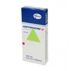 Azitrocin 4 Tabletas 500mg - Envío Gratuito