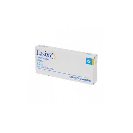 Lasix 36 Tabletas 20mg - Envío Gratuito