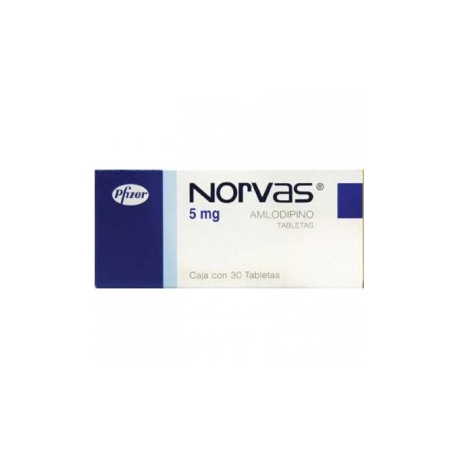 Norvas 30 Tabletas 5mg - Envío Gratuito