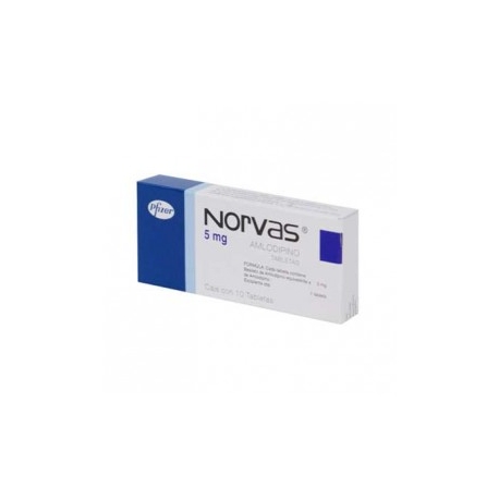 Norvas 10 Tabletas 5mg - Envío Gratuito