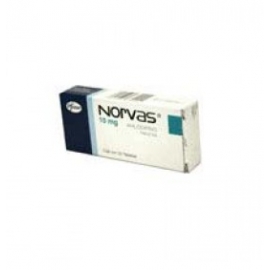 Norvas 20 Tabletas 10mg - Envío Gratuito