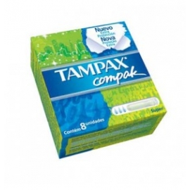 TAMPAX COMPAK 8 SUPER - Envío Gratuito