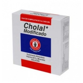 Cholal Modificado 10 Ampolletas 5ml (Suplemento Alimenticio) - Envío Gratuito