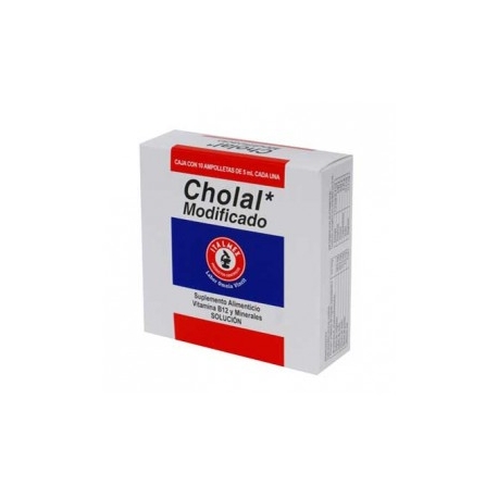 Cholal Modificado 10 Ampolletas 5ml (Suplemento Alimenticio) - Envío Gratuito