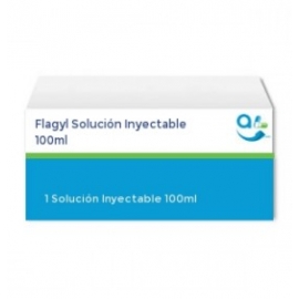 Flagyl Solución Inyectable 100ml (500mg) - Envío Gratuito