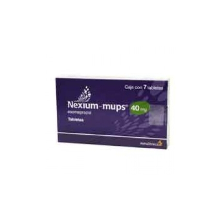 Nexium Mups 7 Tabletas 40mg - Envío Gratuito