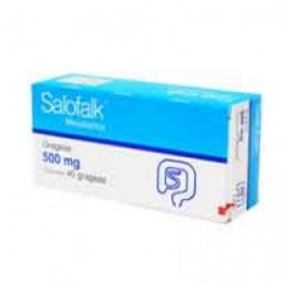 Salofalk 40 Grageas 500mg - Envío Gratuito