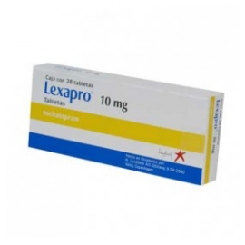 LEXAPRO T 28 10MG - Envío Gratuito