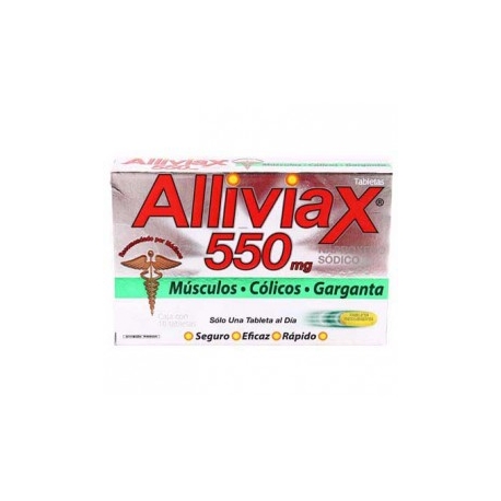 ALLIVIAX T 10 550MG - Envío Gratuito