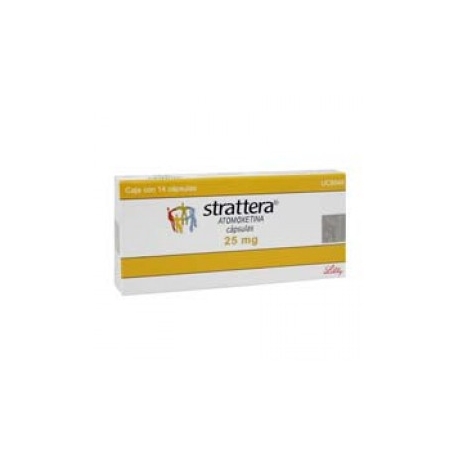 STRATTERA C 14 25MG - Envío Gratuito