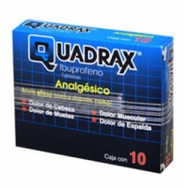 QUADRAX T 10 200MG - Envío Gratuito