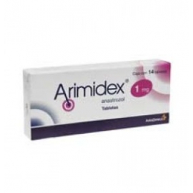 Arimidex 13 Tabletas 1mg - Envío Gratuito