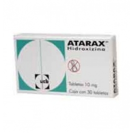 Atarax 30 Grageas 10mg - Envío Gratuito