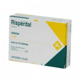 Risperdal Quicklet 20 Tabletas 1mg - Envío Gratuito