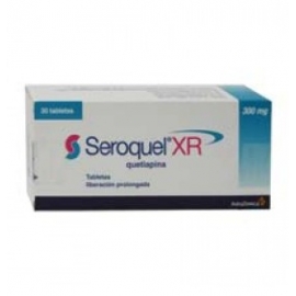 Seroquel Xr 30 Tabletas De Liberación Inmediata 300mg - Envío Gratuito