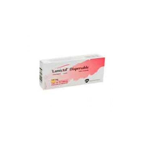 LamictalDispersable 28 Tabletas 100mg - Envío Gratuito